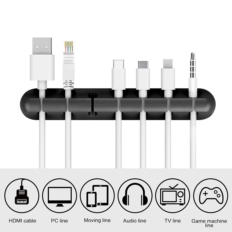 Silicone USB Cable Organizer